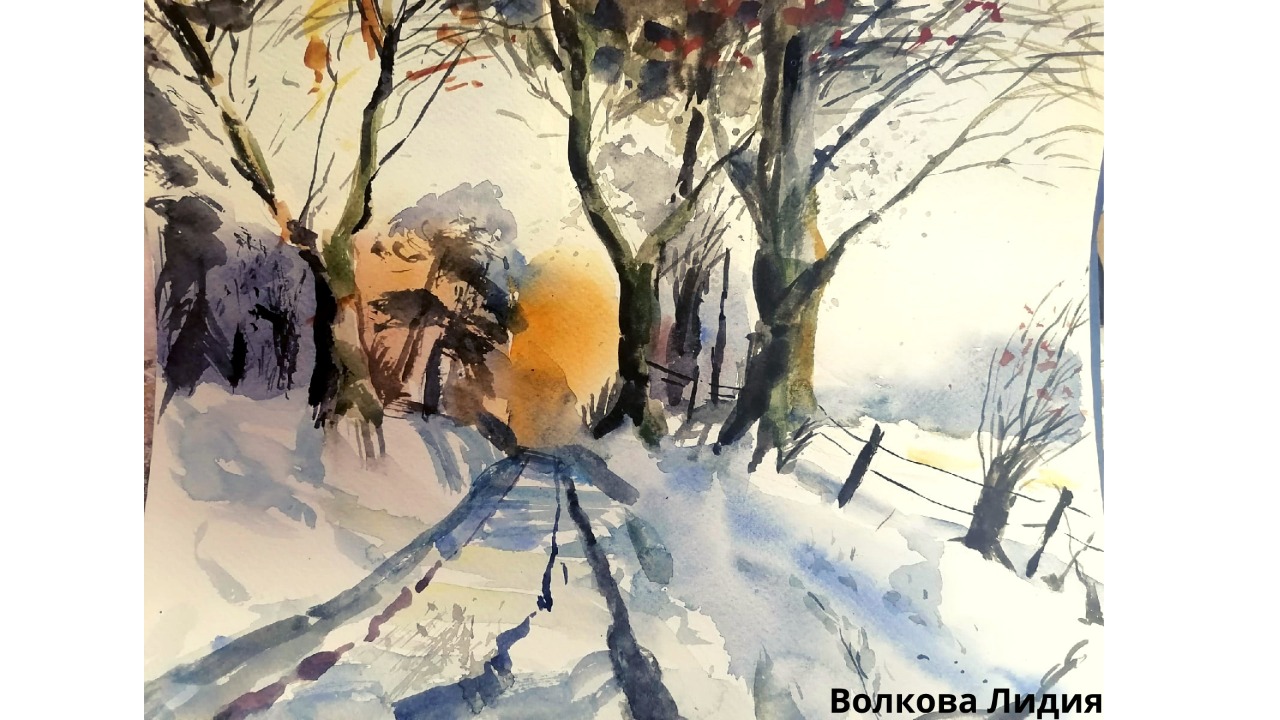 Мосприрода подвела итоги художественного конкурса рисунков «Зима на природных территориях 2021»  - фото 7