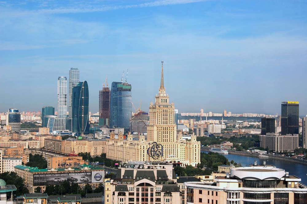 Уровень загрязнения воздуха в Москве днем, 22 августа  2019 г.  - фото 1