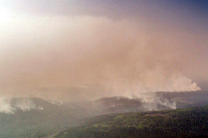 В окрестностях Култука — сплошная дымовая завеса - фото 1
