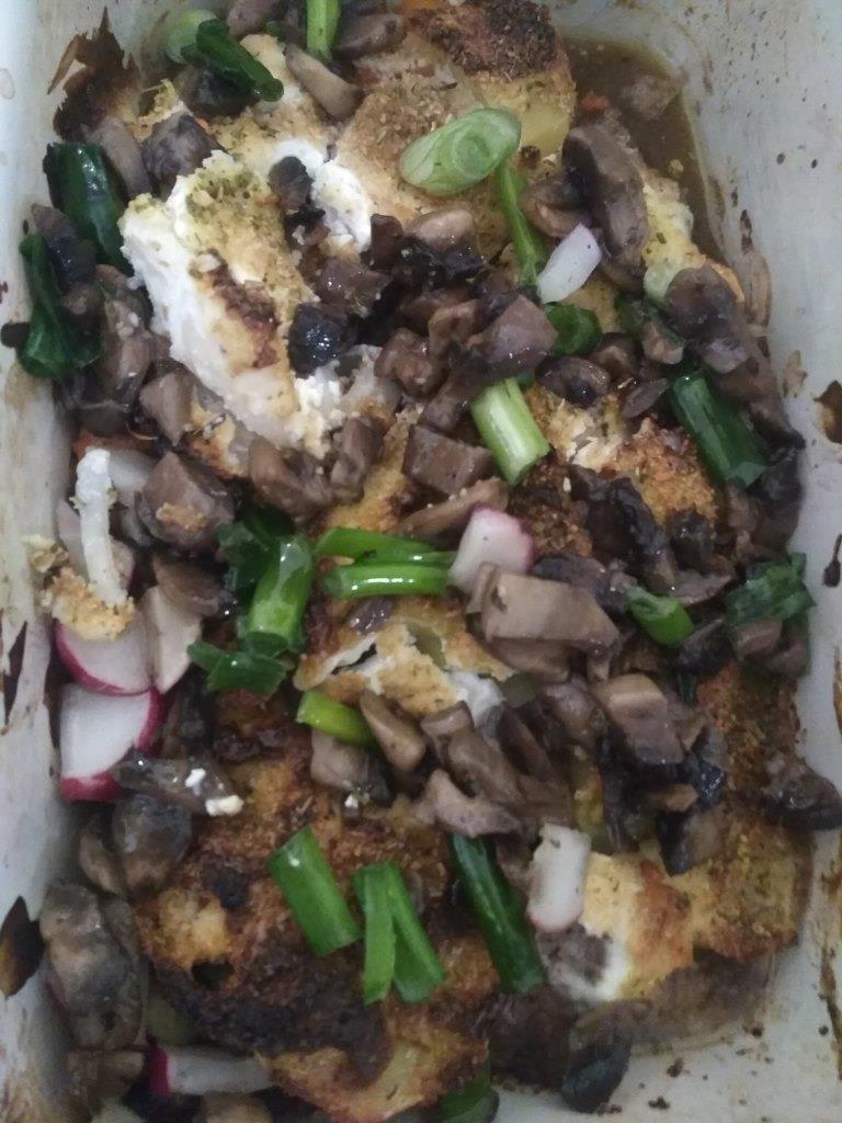 Эко-кулинария: мясо, запеченное с грибами: «Индейка под шубкой»   - фото 1