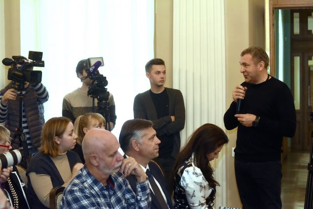 Игорь Албин принял участие в презентации нового двухтомника произведений Даниила Гранина - фото 3