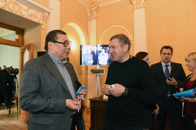 Игорь Албин принял участие в презентации нового двухтомника произведений Даниила Гранина - фото 10